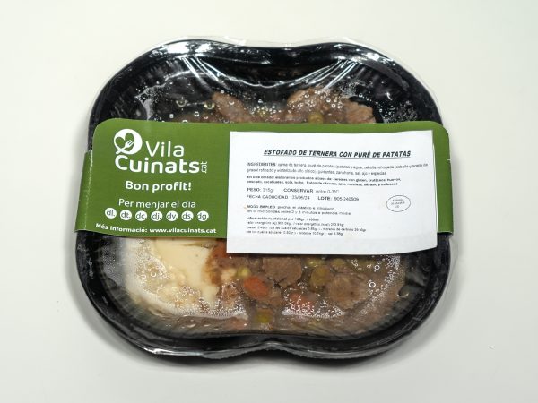 Estofat de vedella amb puré de patata - Imatge 4