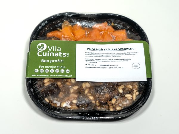 Pollastre pagès catalana amb moniato - Imatge 3
