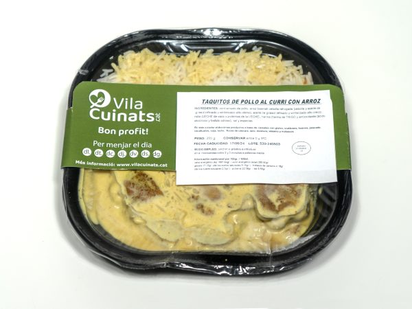 Daus de pollastre al curri - Imagen 4